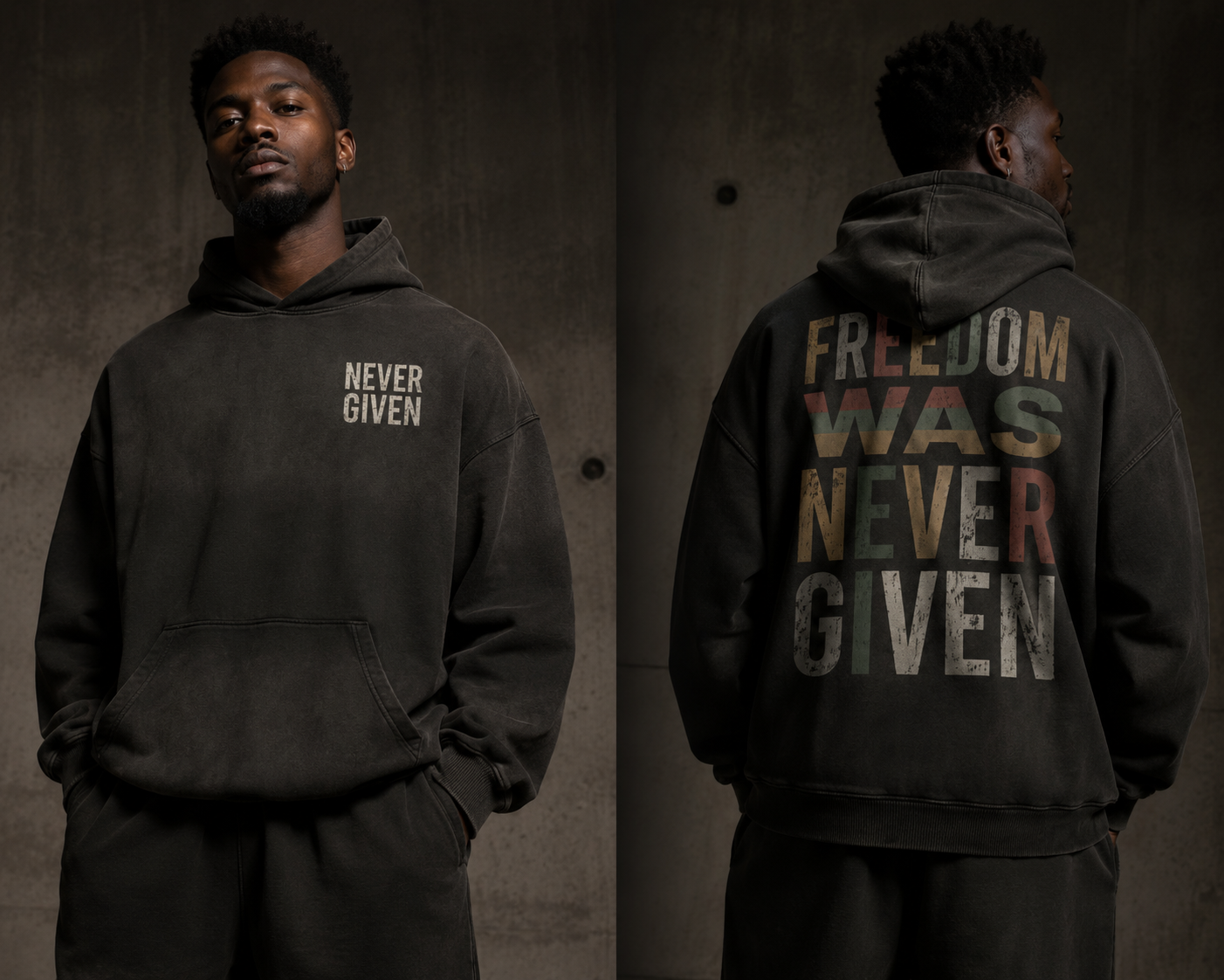 Freedom Was Never Given Hoodie