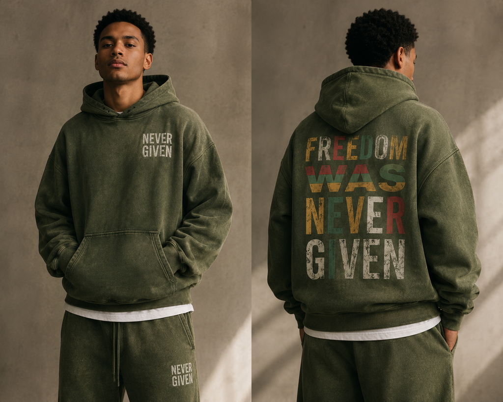 Freedom Was Never Given Hoodie