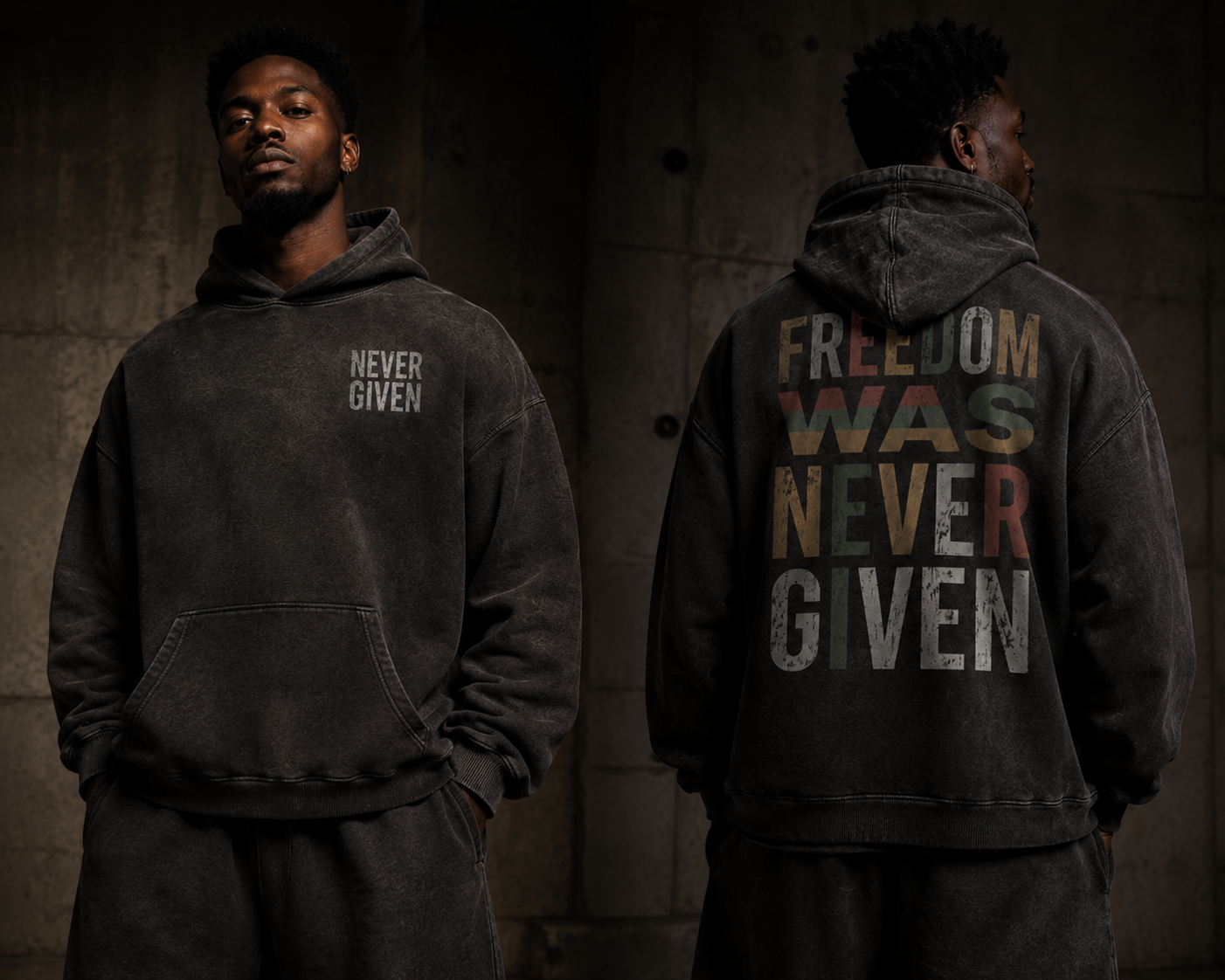 Freedom Was Never Given Hoodie
