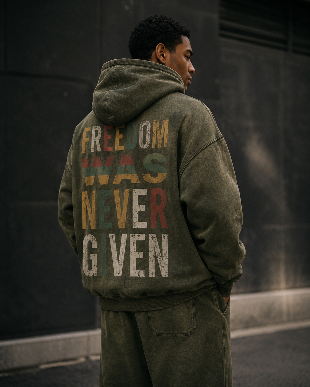 Freedom Was Never Given Hoodie