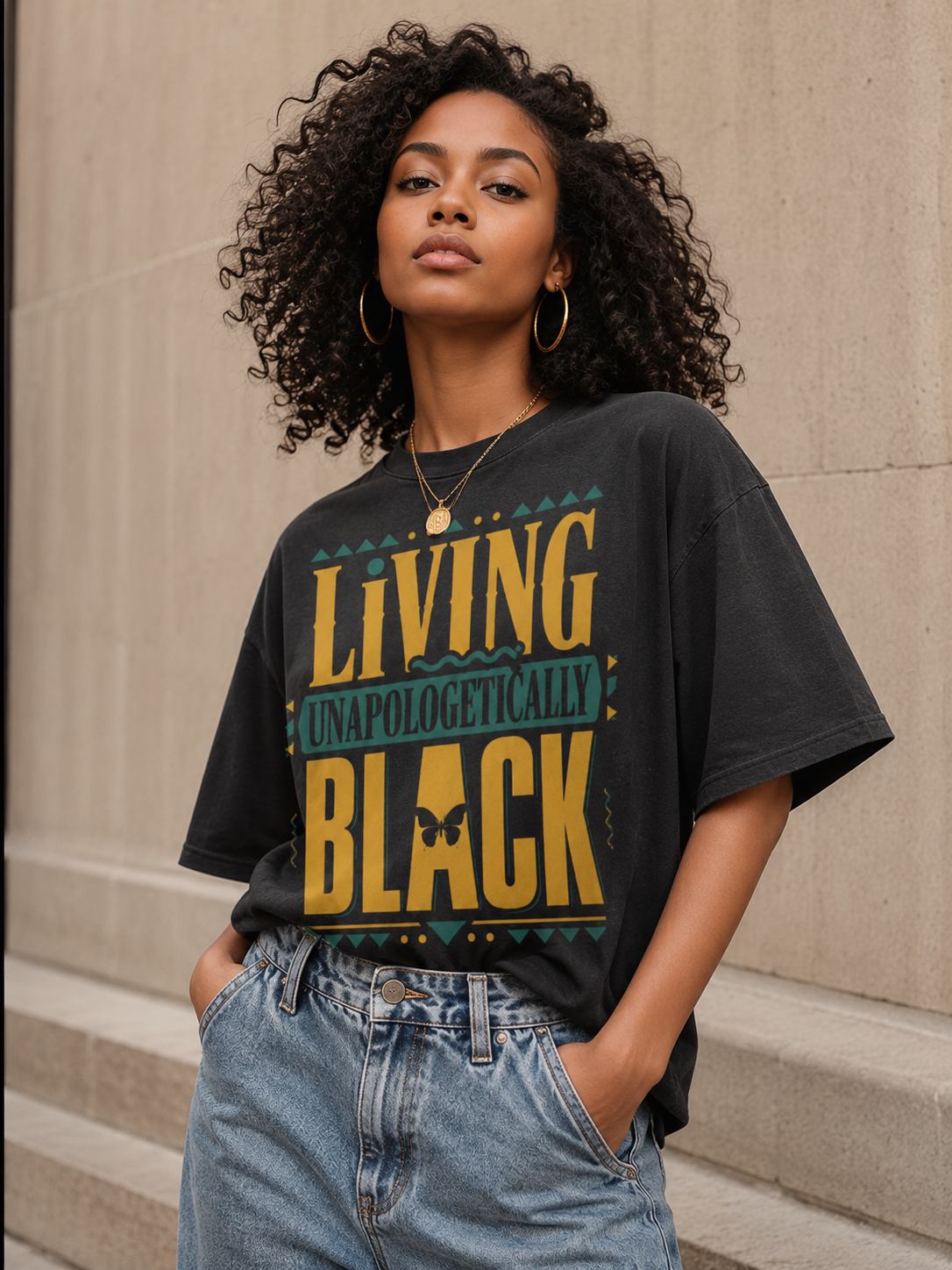 Living Unapologetically Black oversized heavyweight t-shirt
Black pride oversized streetwear graphic tee
Premium heavyweight Black culture t-shirt
Unapologetically Black statement shirt
Melanin pride oversized graphic tee
Black excellence streetwear apparel