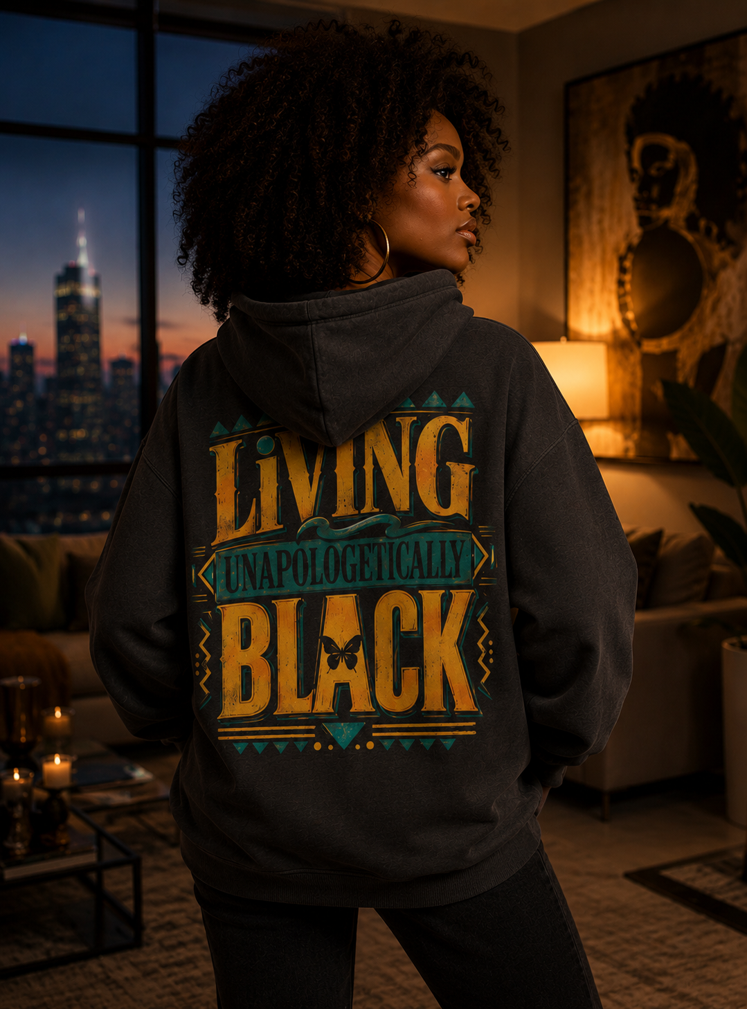 Living Unapologetically Black Hoodie