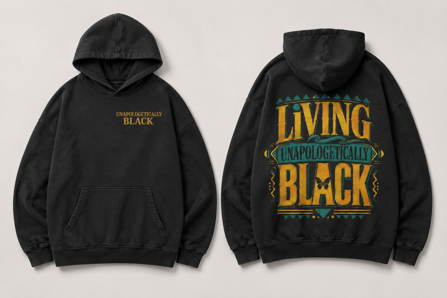 Living Unapologetically Black Hoodie