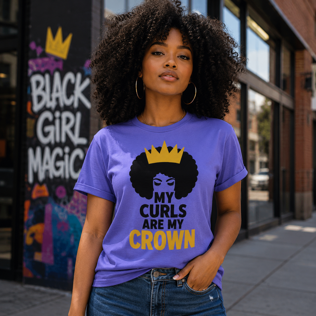 Curls & Crown Tee