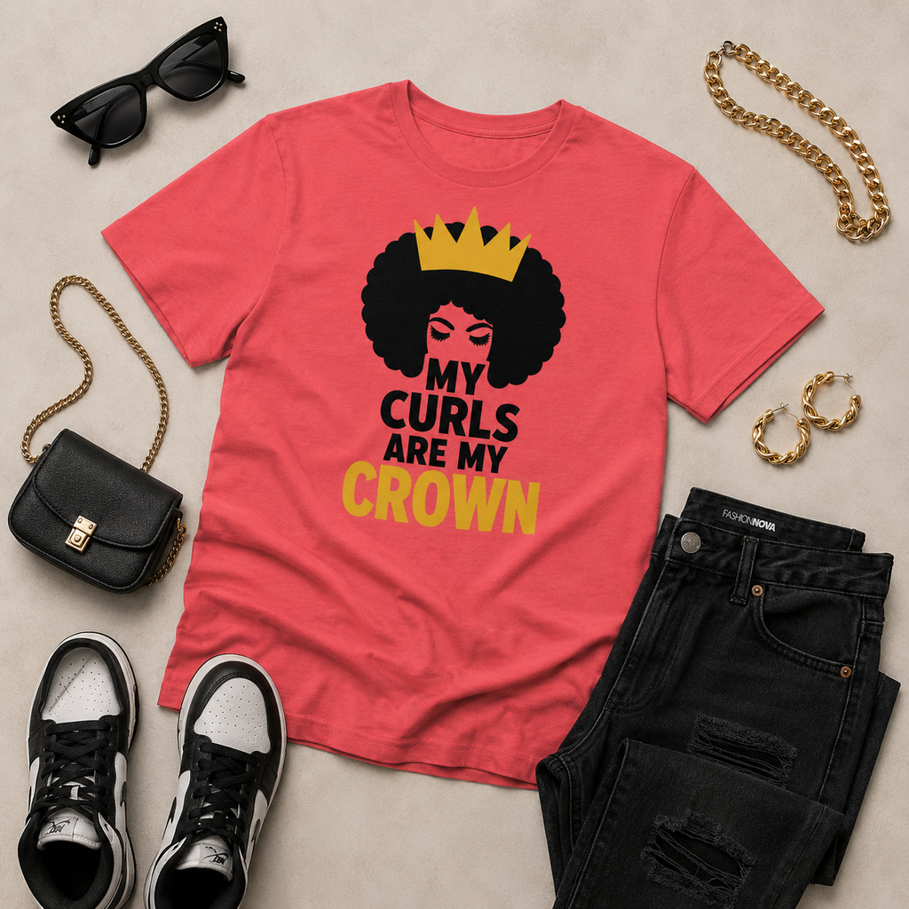 Curls & Crown Tee