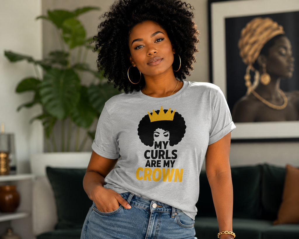 Curls & Crown Tee