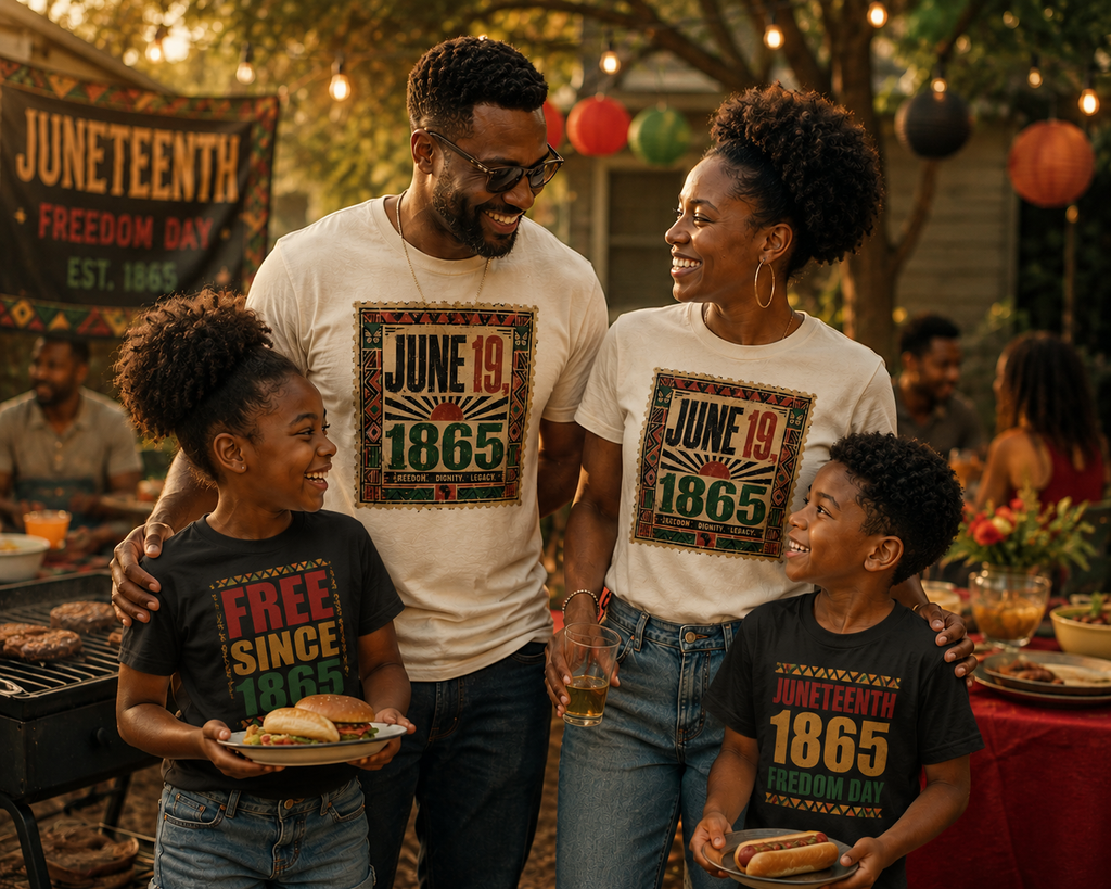 JUNE 19, 1865 Heritage Statement Tee