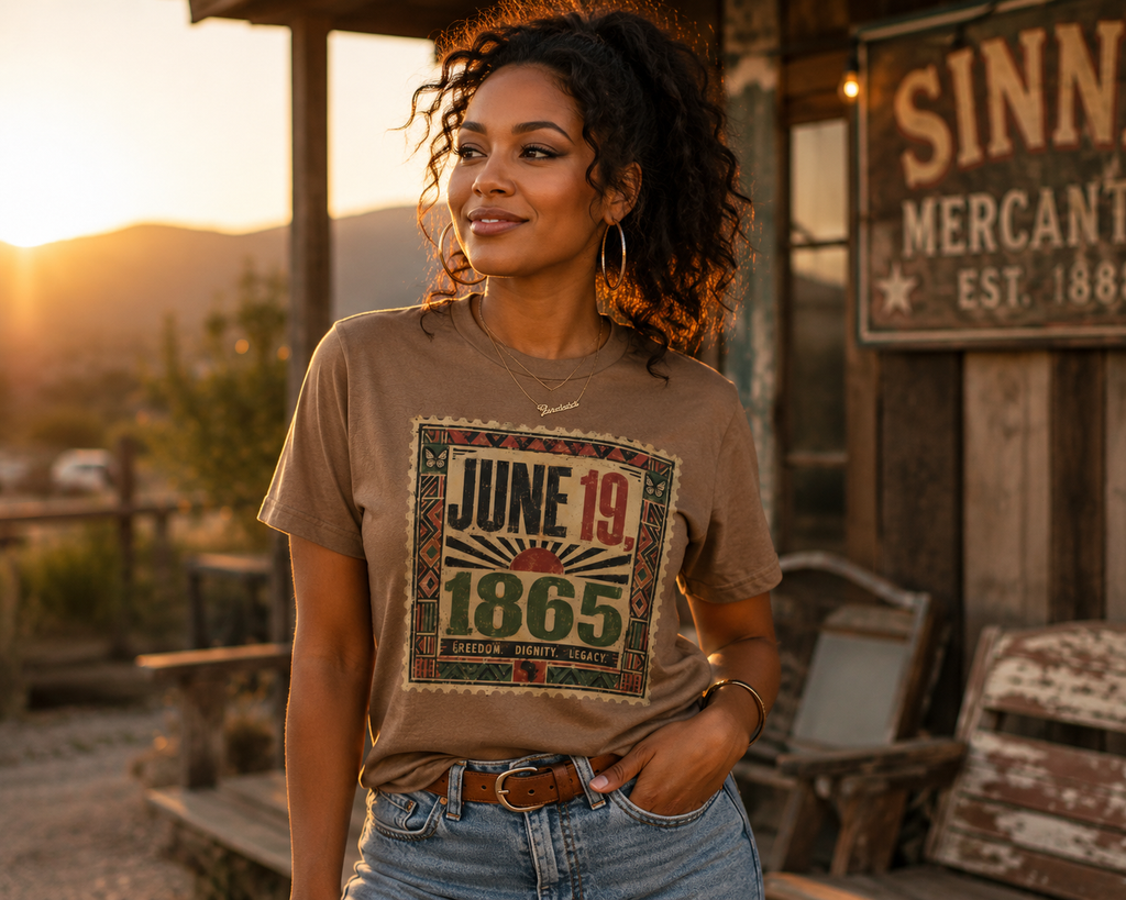 JUNE 19, 1865 Heritage Statement Tee