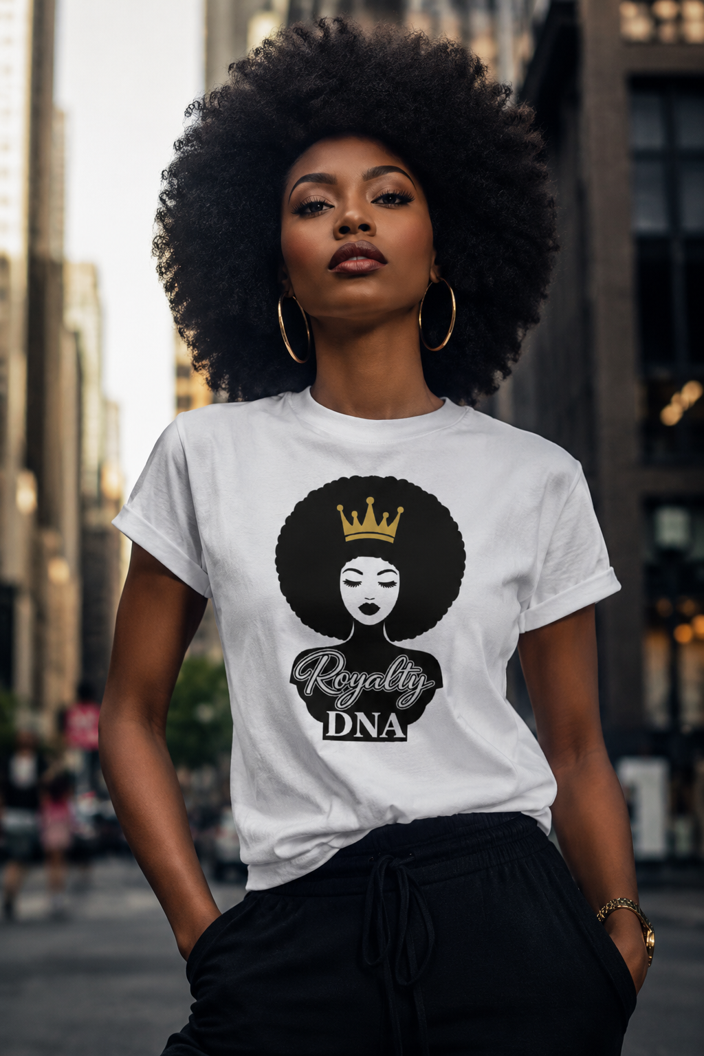 ROYALTY DNA Melanin Statement Tee